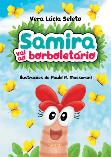 Samira vai ao borboletário: