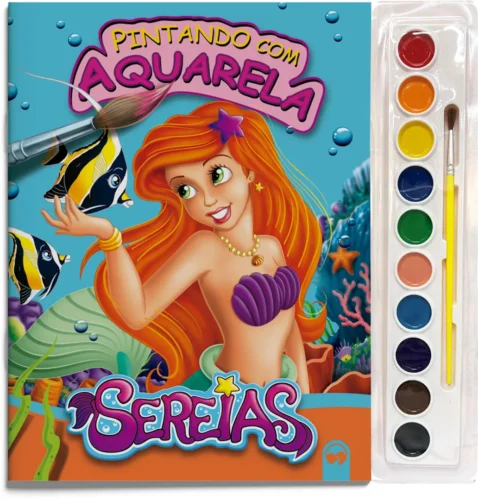 Sereias: pintando com aquarela
