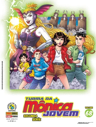 Turma da mônica jovem reedição vol. 68: